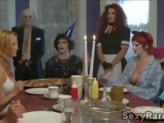 Crazy Redhead Maid Blows A Filthy Old Butlers peter